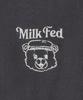 Milkfed Casual BEAR COMPACT TEE in CHARCOAL Women's S/S