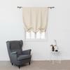 Solid Color High Precision With Rope Short Curtain Through Rod Blackout Curtain Living Room Decoration