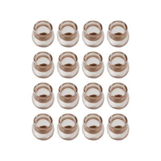 16Pcs Chair Leg Floor Protectors Stool Leg Protector Caps Anti-Slip Chair Leg Caps for Hardwood Floors Anti-Scratch Reduce Noise