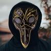 Scary Bird Mouth Mask Long Nose Plague Beak Mask Funny Steampunk Plague Mask  Dress-up Proboscis