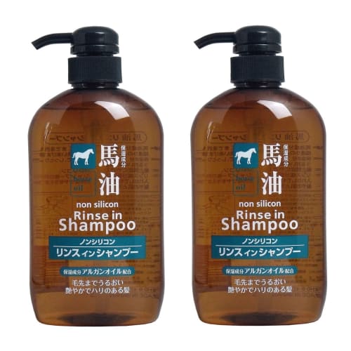 Kumano Yushi Horse Oil Conditioner Shampoo 600ml