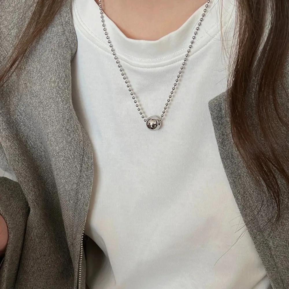 Fashion Metal Long Pull Necklaces for Women Luxury Elegant Silver Color Matte Snake Bone Chain Necklace Jewelry Accessories Gift