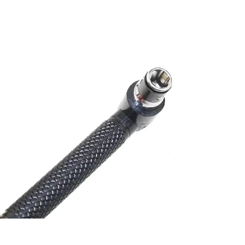 Mini Double-ended L-Socket Wrench 6.35mm 90° Right Angle Screwdriver Driver Bit Joiner Handle Utility Tool Set Home Maintenance
