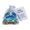Pocket Hug Animal with Positive Card Emotional Support Resin Animal Token Mini Dog
