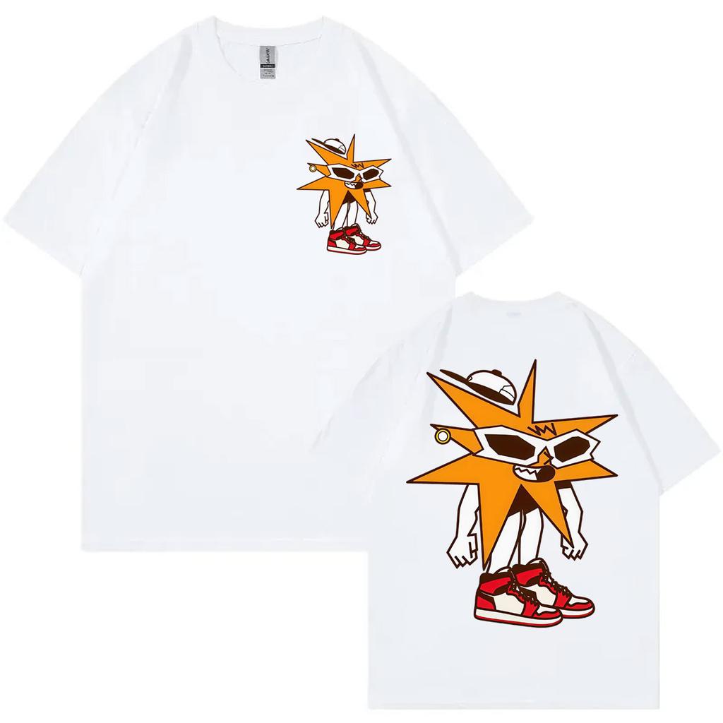 Puerto Rico Singer Mora Microdosis Album Graphic T Shirts Fashion Cartoon Short Sleeve Tshirts Men Women Casual Cotton Tshirt