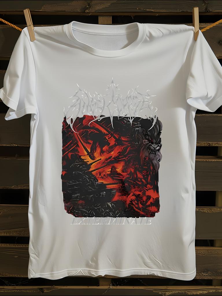 Angelcorpse Official 's Exterminate Black Tshirt