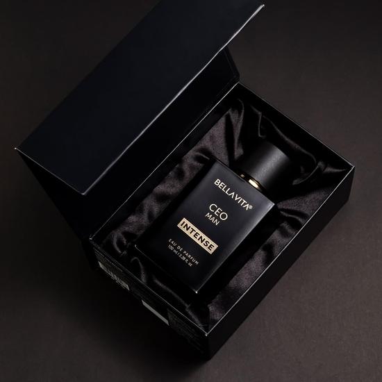 Bella Vita Luxury Ceo Men Intense Eau De Parfum Liquid Perfume With Bergamot, Lavender & Orchid|Woody & Musky Long Lasting Edp Fragrance Scent, 100 Ml