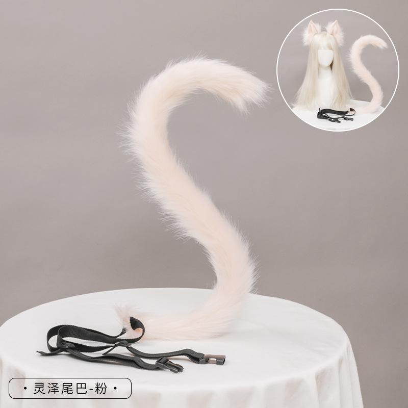 Fox Ear Headband Simulation Animal Ear Hair Accessories Cute Comic-Con Dress Up Handmade Headgear Women's Plush Cat Ear Headband