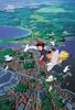 Ensky 300-piece Jigsaw Puzzle Kikis Delivery Service Aerial View Koriko (26x38cm)