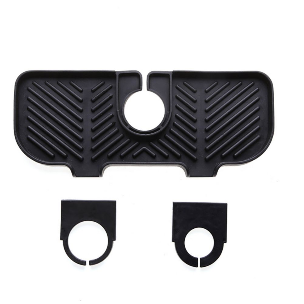 

Kitchen Silicone Sink Faucet Mat Splash Guard for Sink Faucet Absorbent Sink Protectors Mat Bathroom Kitchen Water Draining Pad