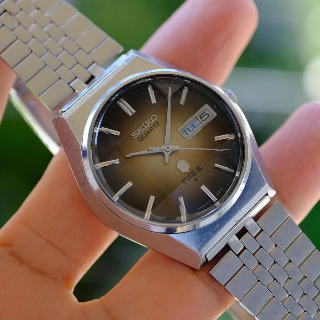 [USED] [Working] SEIKO TYPE II 1976 Case 37mm New Battery