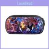 Gravity Falls Character Nylon Pencil Pouch With Large Compartment For Students And Teens