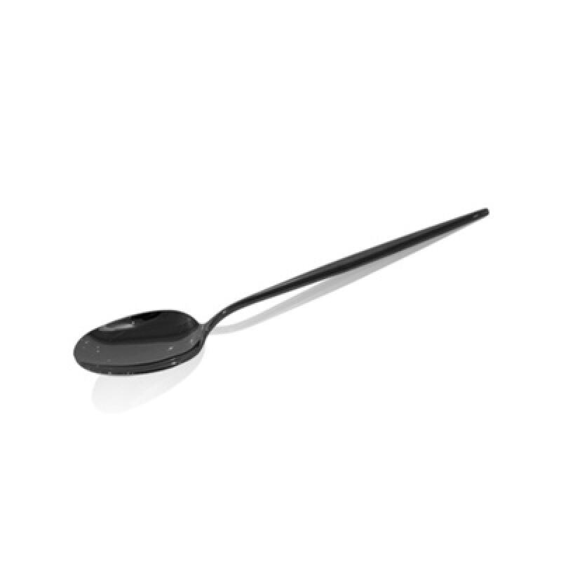 Spirit Titanium Black Dessert Spoon