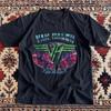 NEW! Van Halen Logo World Tour 1978 Heavy Cotton Black Unisex T-shirt Size S-5XL