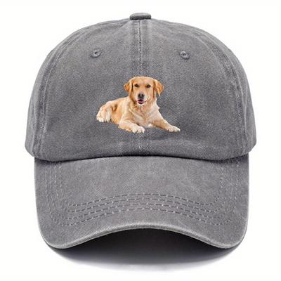 Golden Retriever Baseball Cap Print Pattern Casual Hip-hop Truck Style Perfect Gift for Dog Lovers