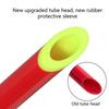 Training Headstrap Support Dry Top Snorkel Tube Comfortable Mouthpiece One-Way Purge Valves for Pool Open Water Swimming