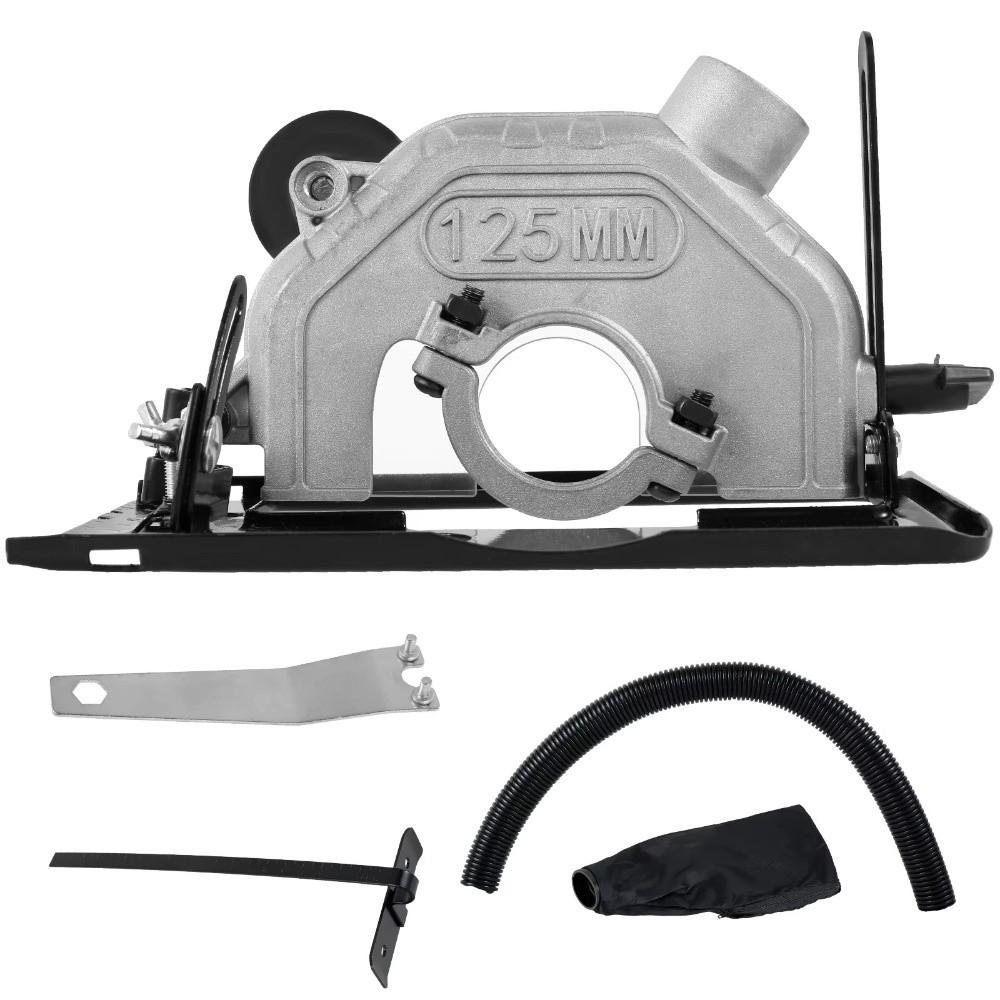 45° Adjustable Angle Grinder Bracket Dust Free Heavy Duty Angle Grinder Converter Circular Saw Bracket Woodworking Table Tool