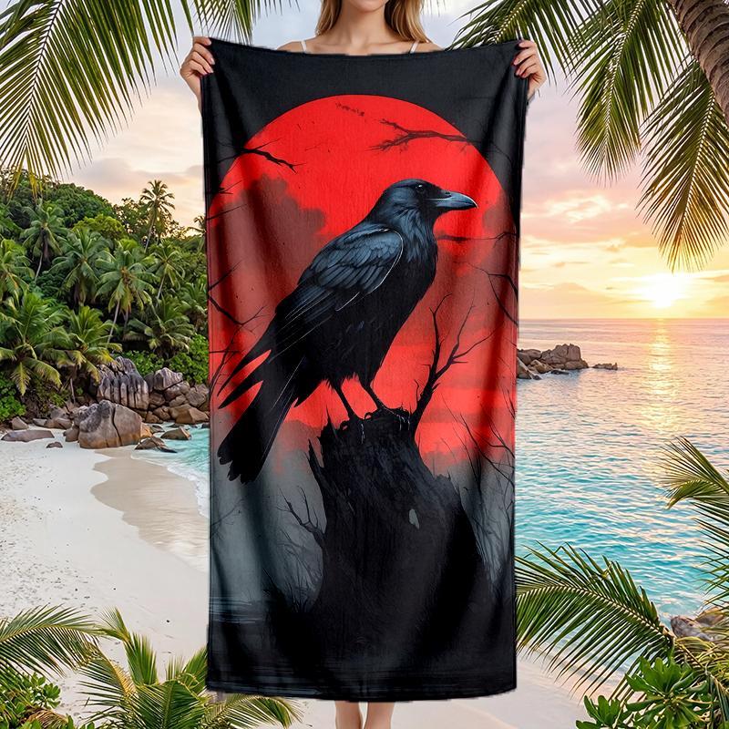 Vintage Artwork Fashion Beach Towel: Ideal for Summer Adventures Soft, absorbent and quick drying suitable for swimming and bathing