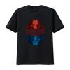 Reality Glitch Men's Schrodinger Things T Shirt Cool Cat Design for Science Lovers Vintage Wash
