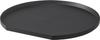 Yamazaki Shaped Tower Dishwasher Item 10586 (Yamazaki Industries) Half-Moon Tray, Black, W37×D34.5×H2cm, Series, Stackable, Safe, No.