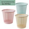 Large Plastic Lidless Waste Bins, 3-Pack