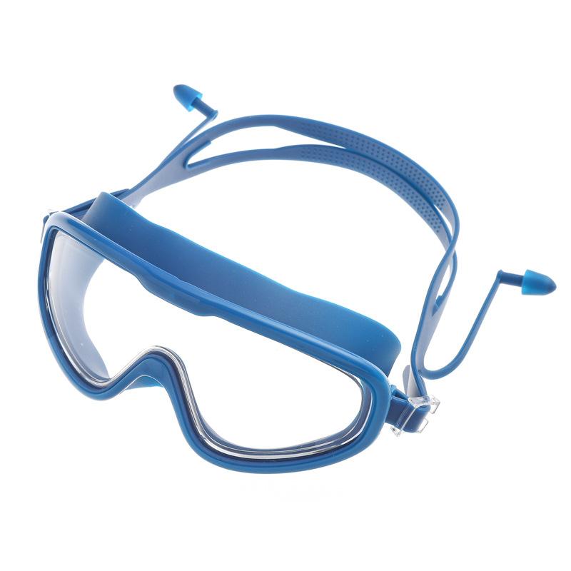 Child Diving and Swimming Goggles Anti-Fog Tempered UV Lenses with Silicone Gasket for Diving and Swimming