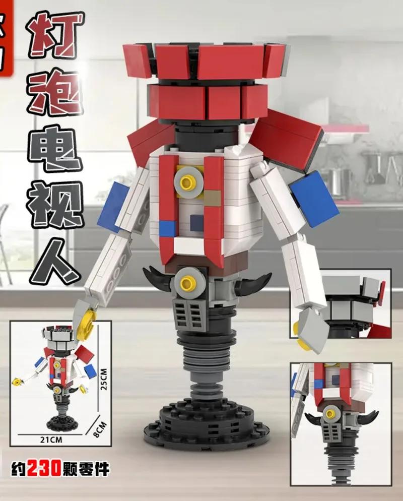 2023 Skibidi Toilet Man VS Monitor Blocchi da Costruzione Camerman Titan Speakerman Giocattolo Fai da Te Set di Figure Speakerman per Bambini Regalo