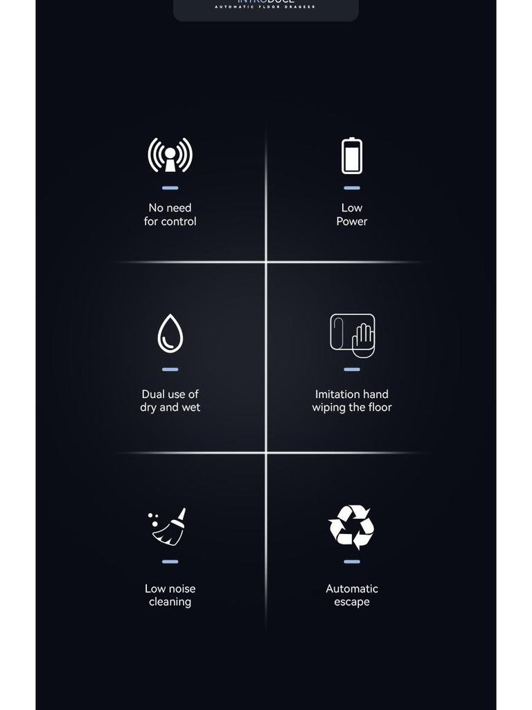 Smart Dual-Use Wet/Dry Robot Vacuum & Mop