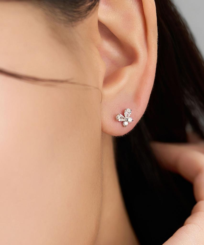 Lloyd Butterfly Diamond 10K Gold Piercing Lpfq2002D
