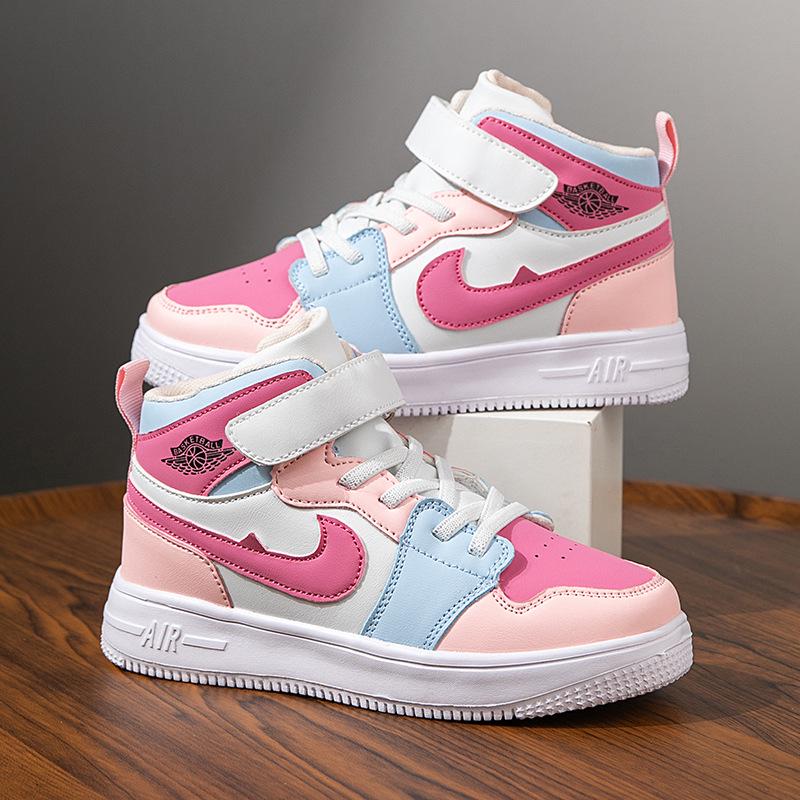 Zielone Jabłko Panda Czarno-Białe Buty Skate dla Dzieci - Kolekcja Wiosenna dla Chłopców i Dziewcząt