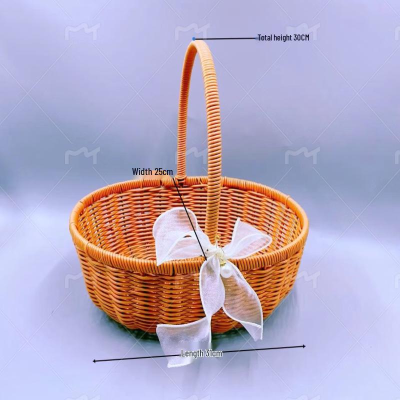 Yuzhuxun Chinese Ceramic Decorative Basket