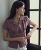 Aueonoseuteljia Fitted Vintage Check Half Shirt_Pink(O25-Sh04)