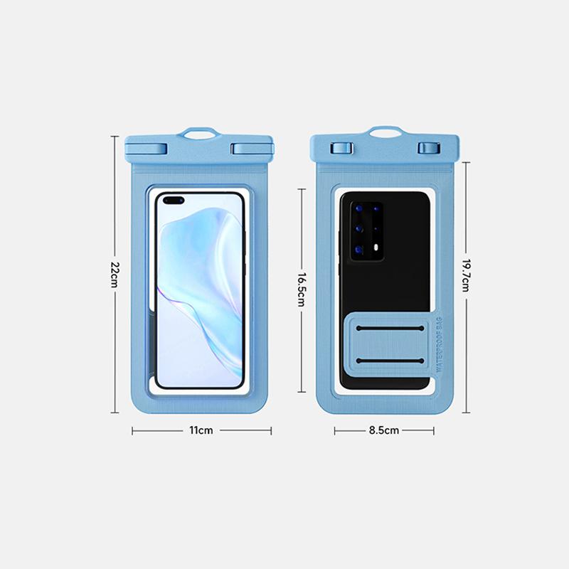Universal Phone Waterproof Bag Outdoor Diving Swimming Touchscreen Phone Case Lanyard And Armband