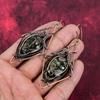 Turritella-Achat Ohrring Kupferdraht umwickelt Edelstein Schmuck Handgemachter Ohrring Kupferdraht-Wicklung Ohrring Geschenke für Mama Designer Schmuck