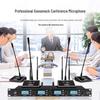 Xianke OK-79 UHF Wireless Conference Microphone Set – One-to-Four Handheld, Gooseneck, and Headset Options with Anti-Howling Technology.