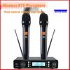 Dual Wireless Microphone Set for Meetings, KTV, and Home Singing