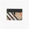 Burberry 8097484 B9368 Etui na karty w kratę vintage