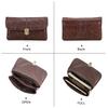 Genuine Leather Waist Phone Bag for Men Full Grain Leather Fanny Bag Waist Pack 6.9" Phone Pouch for iPhone 16 17 Pro Max