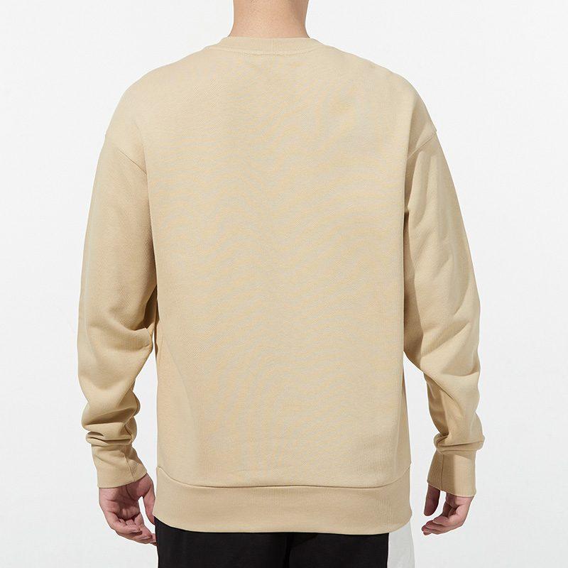 PUMA Sweatshirts Men's Khaki Crew Neck Moderate Regular 535130-12