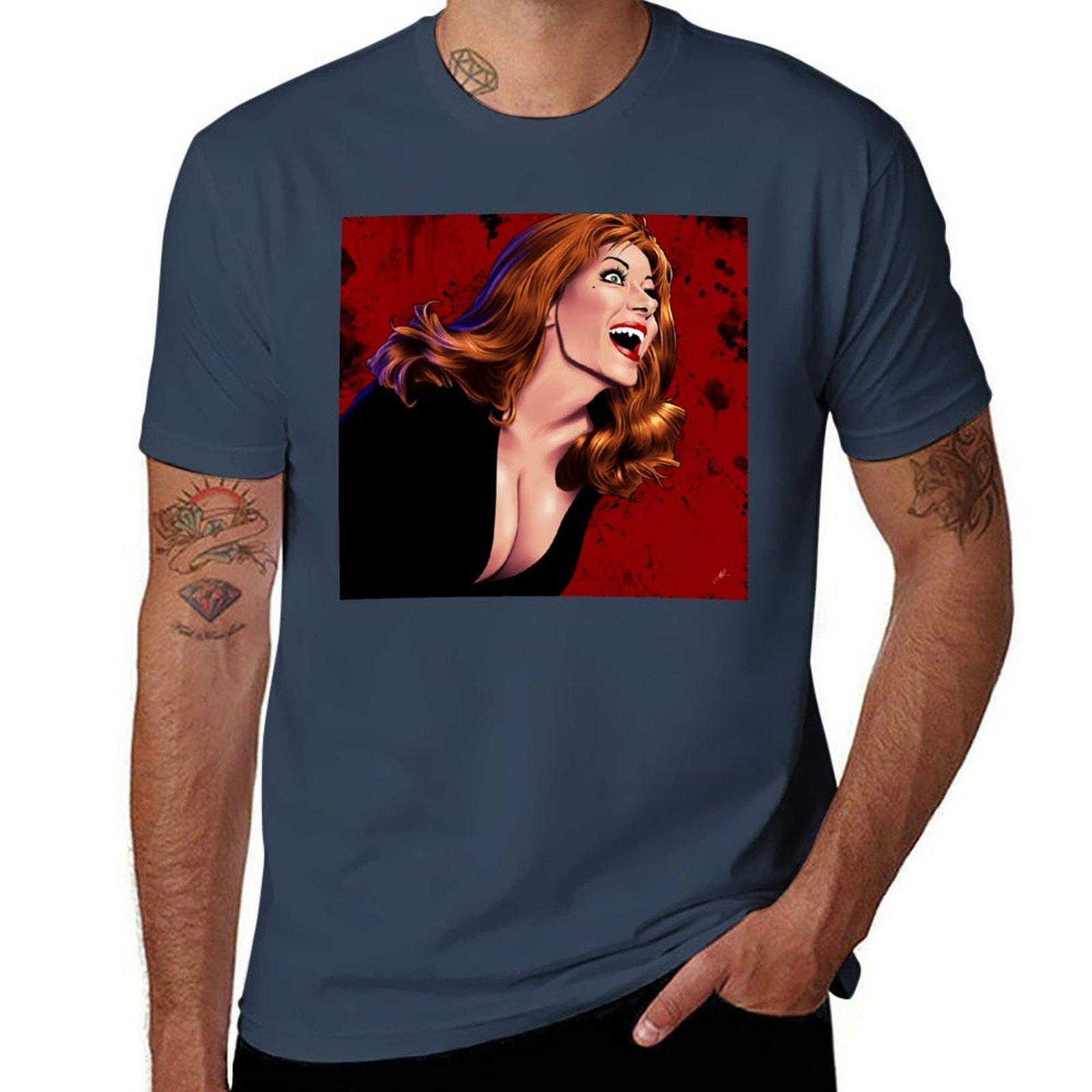 Countess Dracula TShirt Functional Casual Short Sleeve Tee S