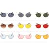 Metal Small Frame Oval Shape Sunglasses Women Brand Designer Fashion Sun Glasses Lady Outdoor Travel Eyewear UV400