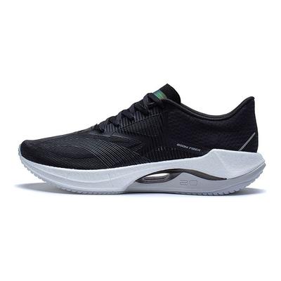 Super Légères 20 Tissus Polyvalents Antidérapantes Résistantes à l'Usure Respirantes Chaussures de Course Basse Baskets Homme Noir ARBT001-2