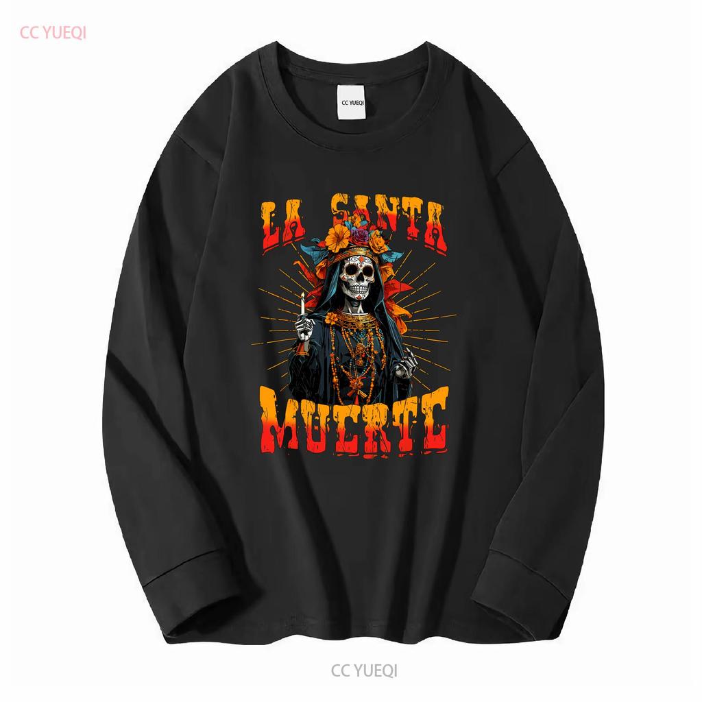 NEW LIMITED La Santa Muerte Sugar Skull Catrina Cinco De Mayo T Shirt S 5XL vintage Washed Comfortable Stylish streetwear Soft