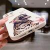 Floral Pattern Tiger And Leopard Painted Phone Case For iPhone 16 Pro Max 13 12 11 14 15 Pro Mini X XR XS Max 7 8 15 Plus Cover