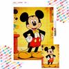 Mickey Mouse Diamond Paint Mosaic Art Painting Kit Handmade DIY Home Decor