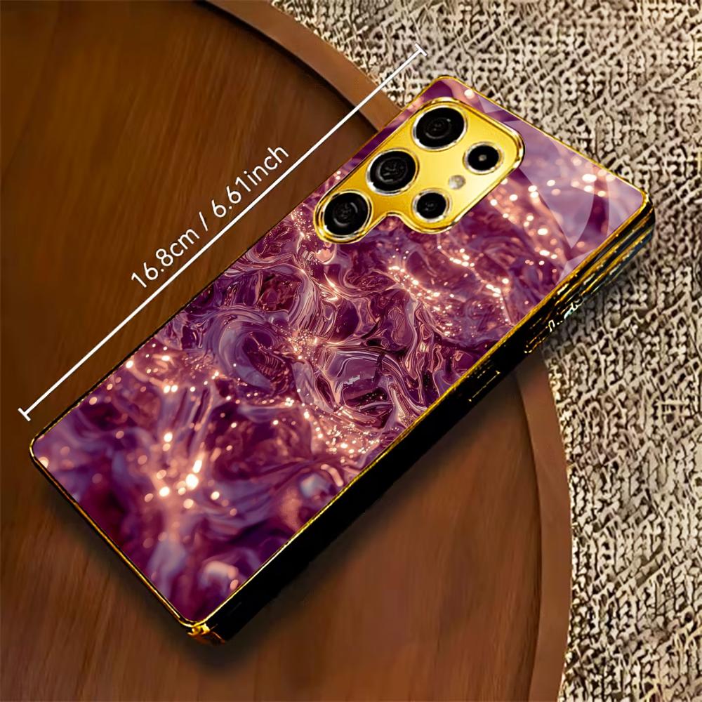 Rose nouveau modèle Bestseller Coque de téléphone Coque de téléphone en verre galvanisé pour Samsung Galaxy S26 S25 S24 S23 S22 S21 FE, Ultra, Plus