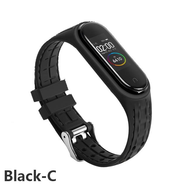 Strap For Mi band 7 6 5 Bracelet Sport belt Silicone watchband replacement Smartwatch bracelet for Xiaomi mi band 3 4 5 6 strap