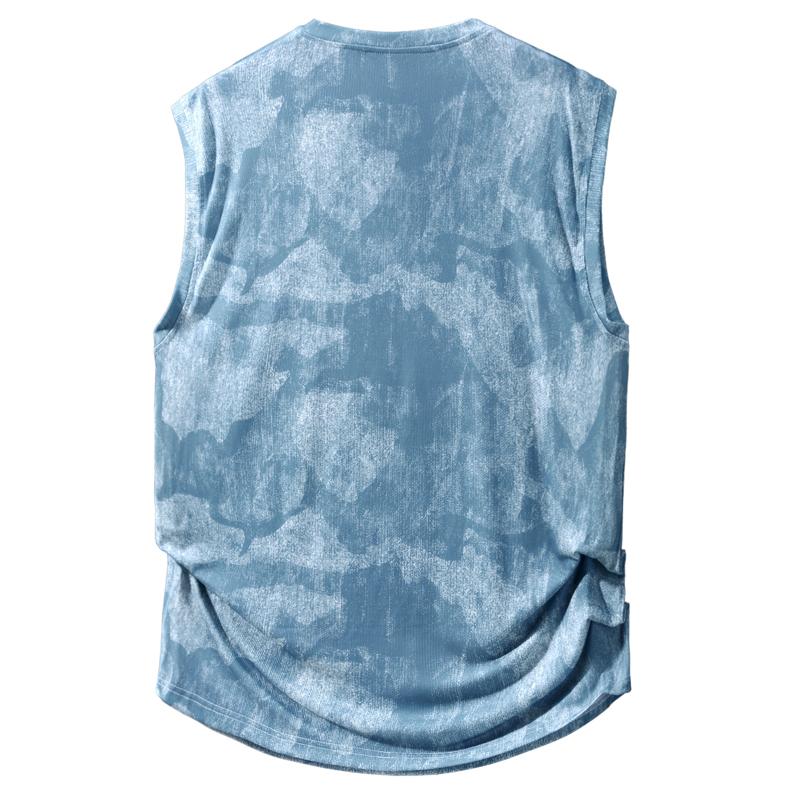 Plus Size 4XL-10XL Summer Black Vest Sleeveless T-shirt for Men Tops Casual Oversized Tee Summer Men Clothes