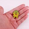 Frog Raincoat Brooch - Cute Animal Badge Accessory
