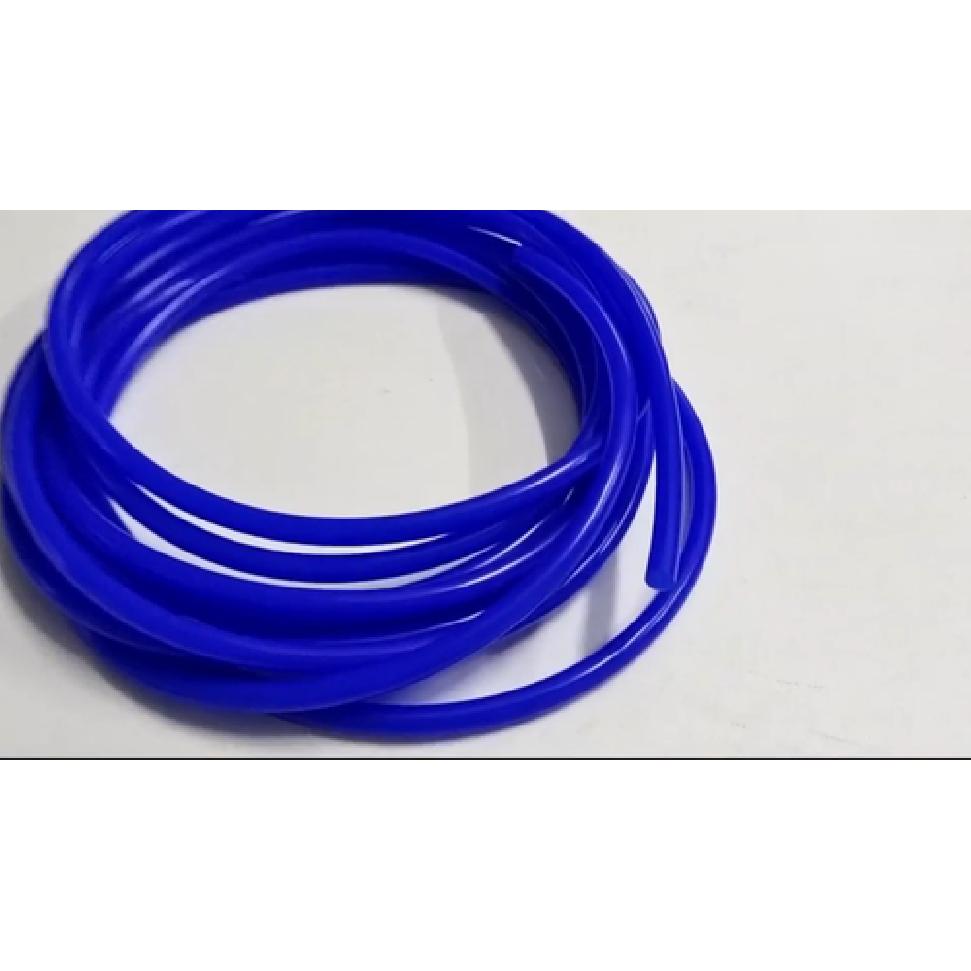 3mm/0.12"ID Silicone Air Gauge Turbo Vacuum Hose Line Tube 16.4ft Blue Universal